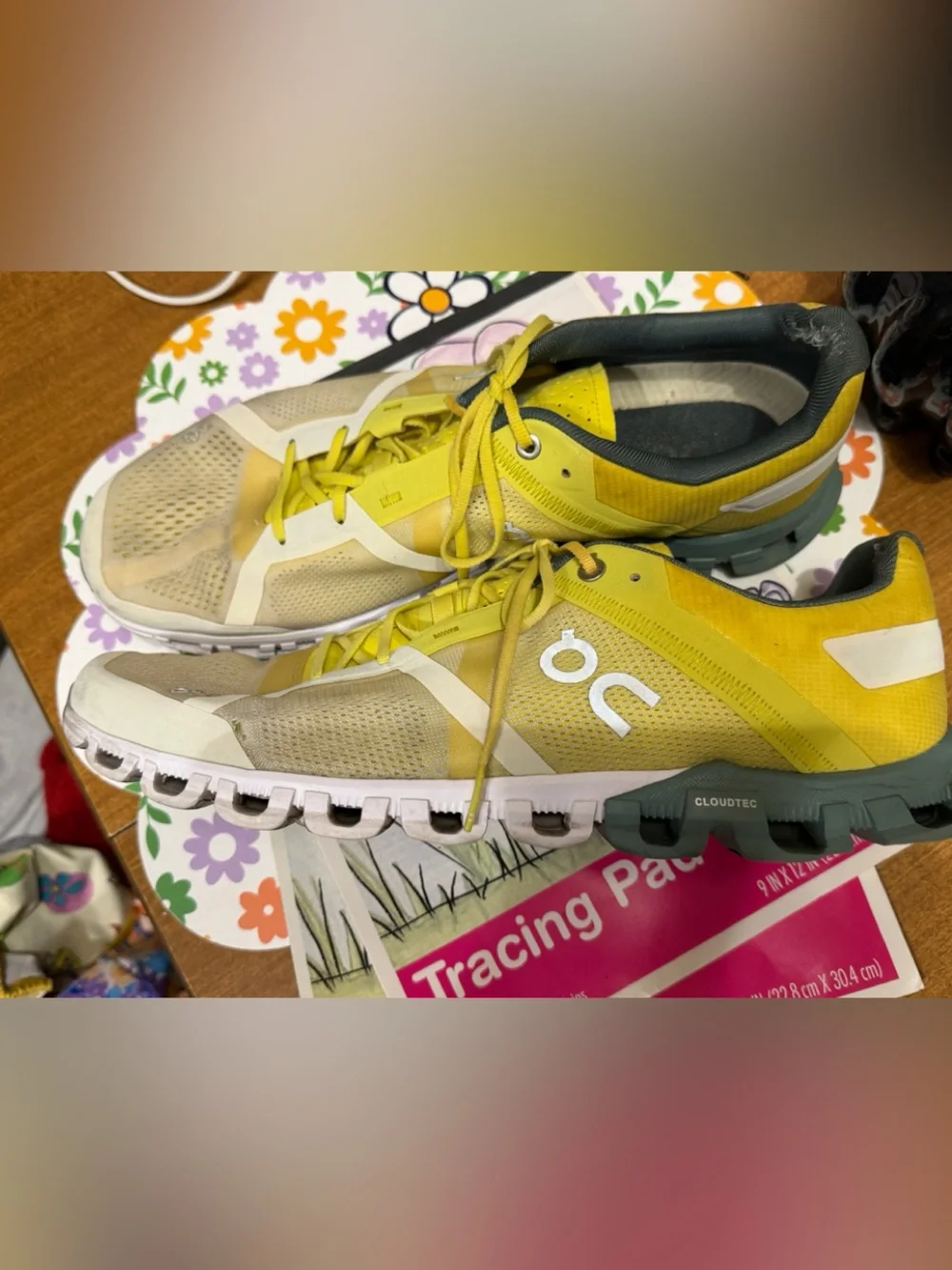 On Cloudflow Citrus & Sea sz 11.5